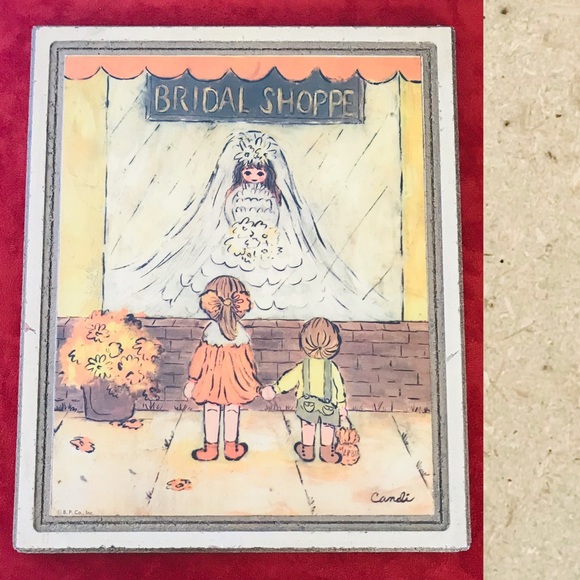 MID-CENTURY Wood Art BRIDAL Wall ART by Candi MCM - Picture 9 of 16